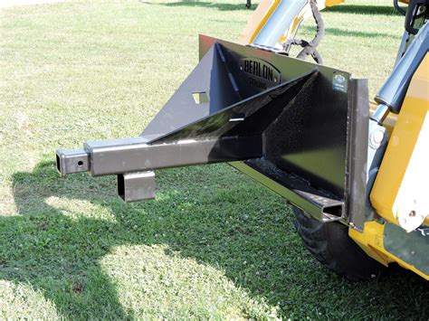 equipment trailer for skid steer|skid steer trailer moving attachment.